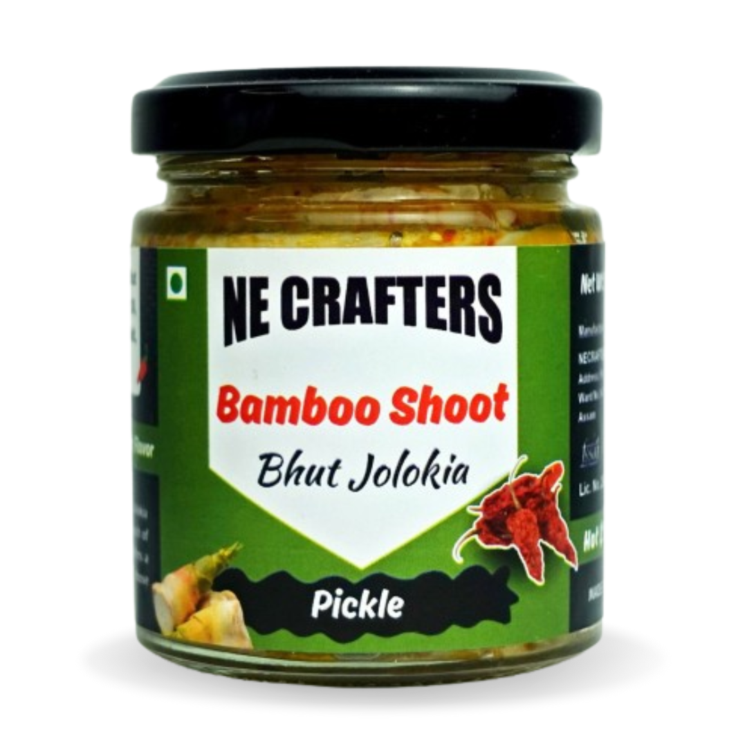 Bamboo Shoot with Bhut Jolokia Pickles
