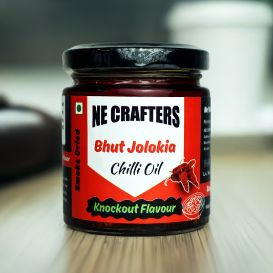 Bhut Jolokia Chilli Oil – Knockout (90g)