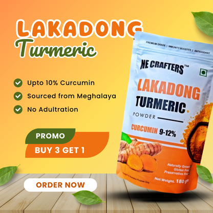 Special Deal - Knockout, Bambooshoot with Bhut Jolokia and Organic Lakadong Turmeric Powder