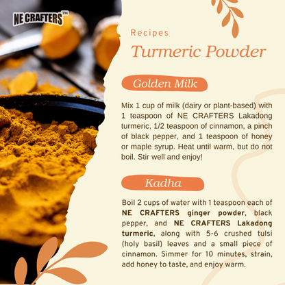 Lakadong Turmeric Powder 180 g