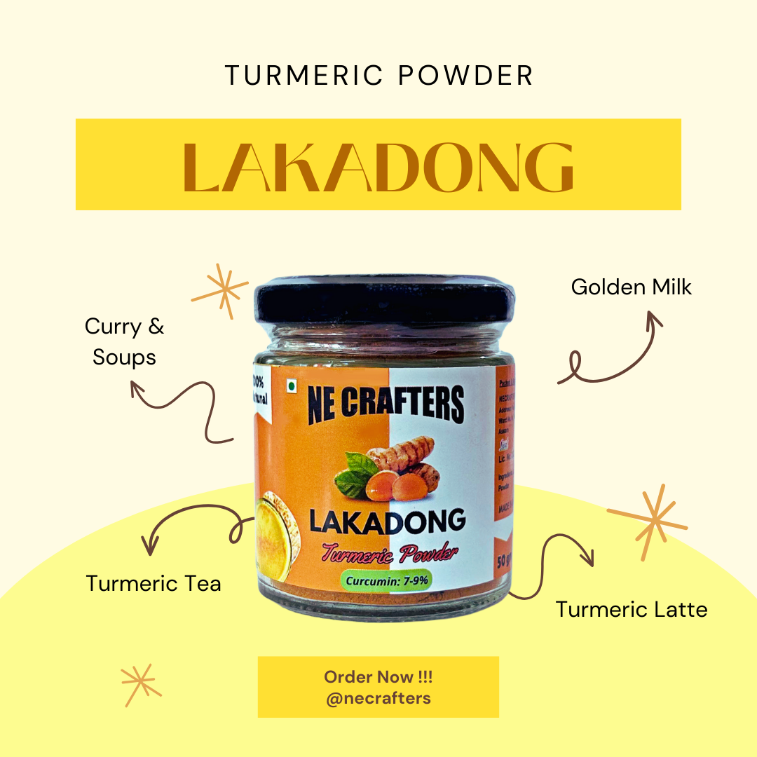 Lakadong Turmeric Powder 180 g