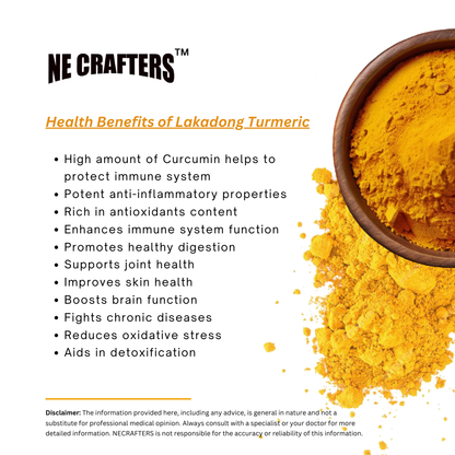 Lakadong Turmeric Powder 180 g