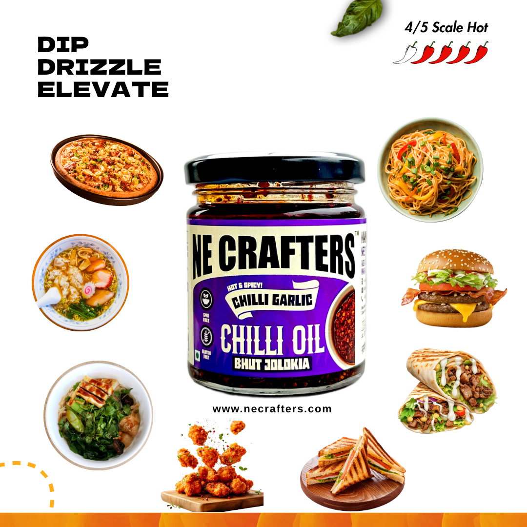garlic chilli oil for momo noodles fried rice sandwich wraps
