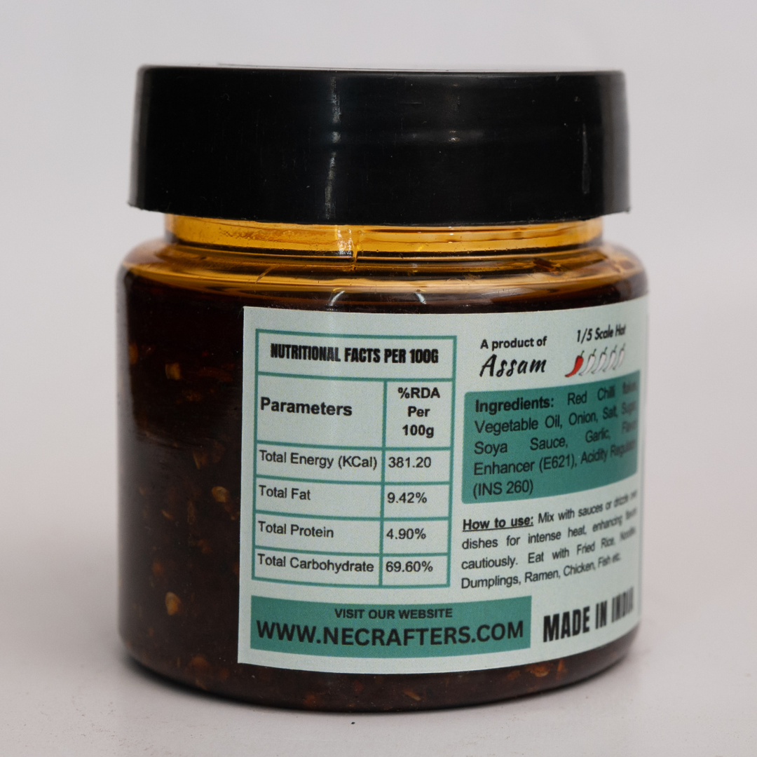 Classic Chilli Oil - Authentic, Aromatic & Flavorful | Perfect for Enhancing Everyday Meals