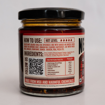 Bhut Jolokia Chilli Oil – Knockout (170g)