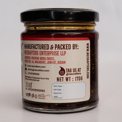 Bhut Jolokia Chilli Oil – Knockout (170g)