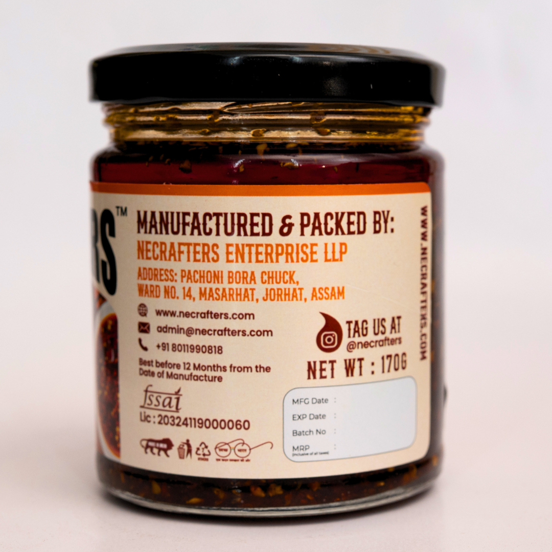 Szechuan Pepper Chilli Oil (170g)