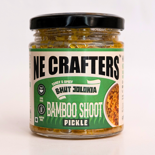 Bamboo Shoot with Bhut Jolokia Pickles (170g)