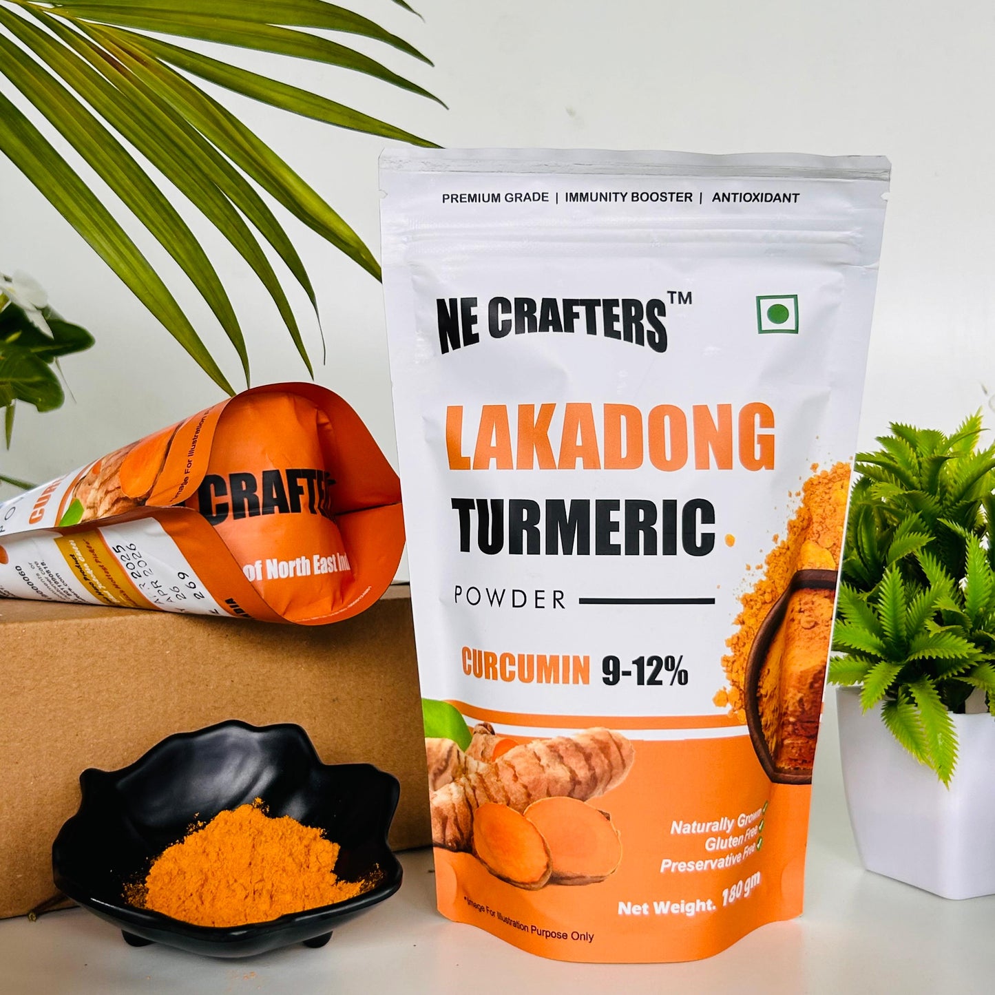 Lakadong Turmeric Powder 180 g