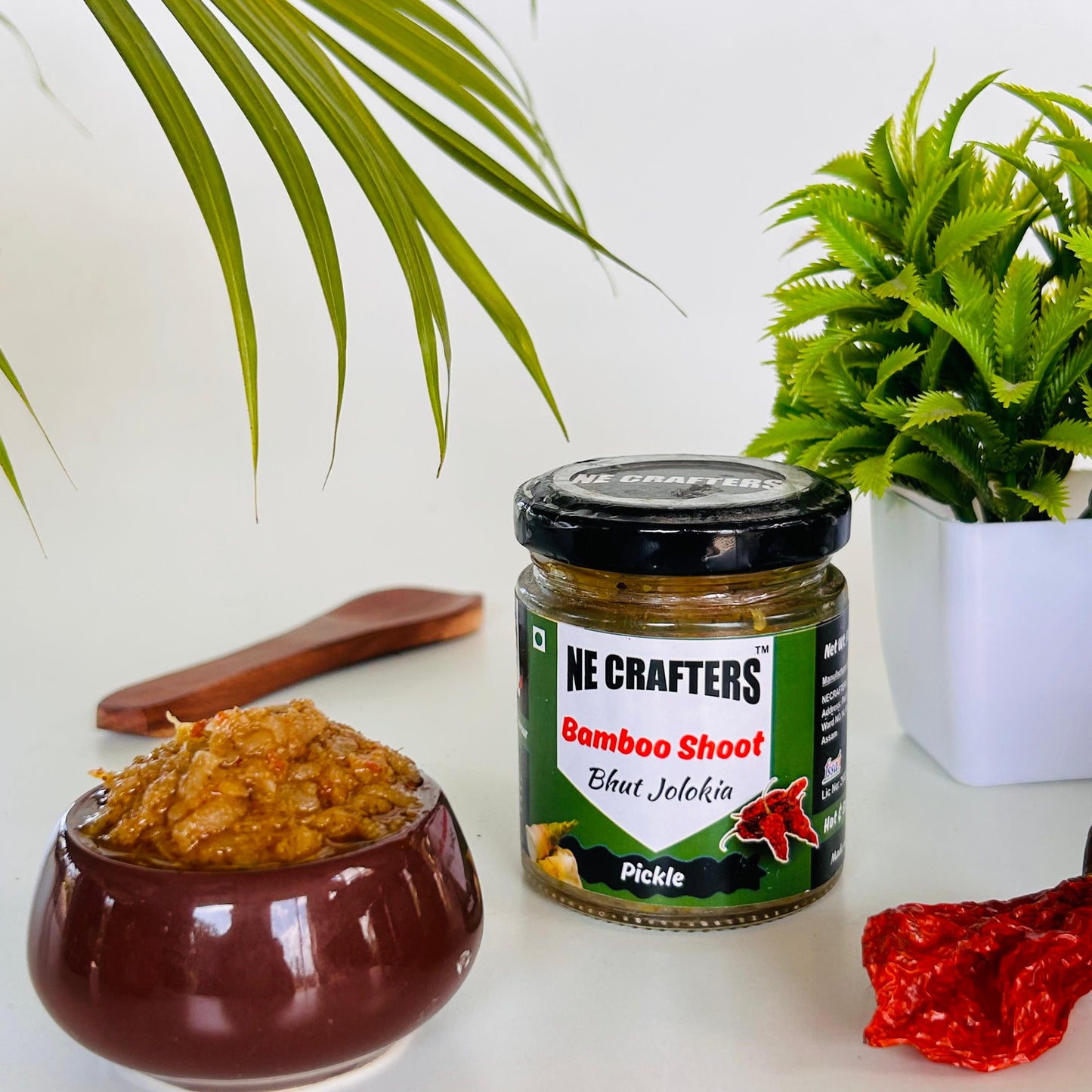 Special Deal - Knockout, Bambooshoot with Bhut Jolokia and Organic Lakadong Turmeric Powder