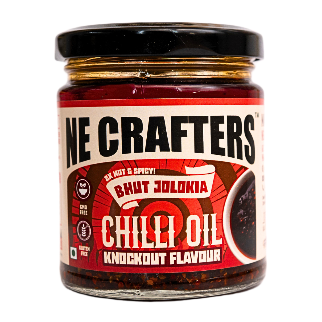 Bhut Jolokia Chilli Oil – Knockout (170g)