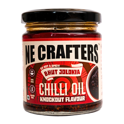 Bhut Jolokia Chilli Oil – Knockout (170g)