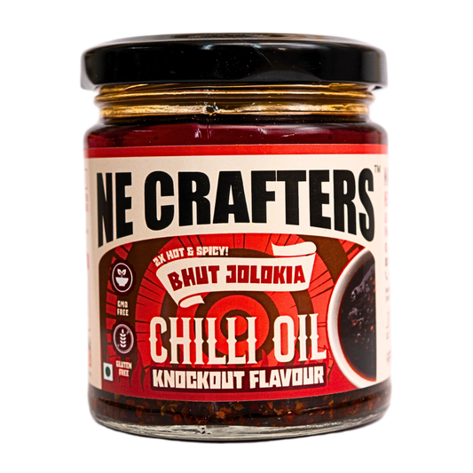 Bhut Jolokia Chilli Oil – Knockout (170g)
